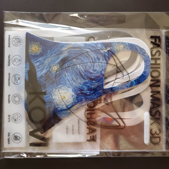 Washable Kovi Fashion Masks from Korea A set of 4 - Picture 3 of 4